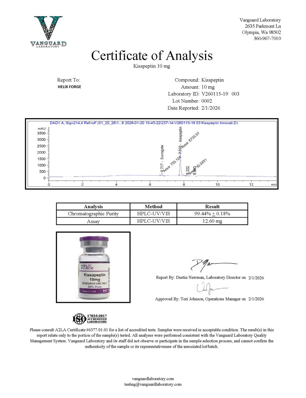 Kissapeptin 10mg