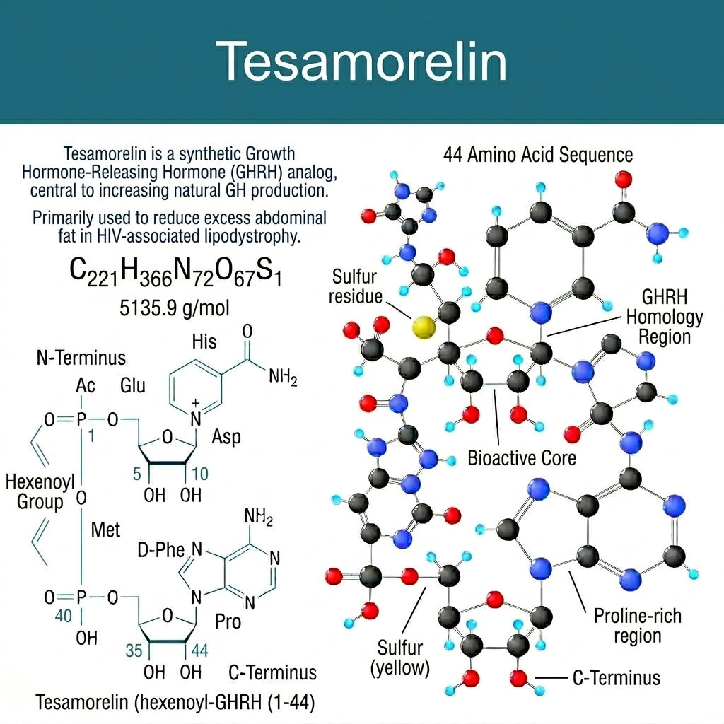 Tesamorelin 10mg